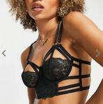 Niet voorgevormde Bh Hunkemoller Private zwart Piper 70B, Kleding | Dames, Ondergoed en Lingerie, Verzenden, Zwart, BH