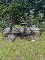 Racefiets Jan Janssens zwart-rood maat 52 - Shimano Tiagra, Fietsen en Brommers, Fietsen | Racefietsen, 28 inch, Gebruikt, Heren
