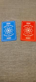2 oude speelkaarten IBM, Verzamelen, Ophalen of Verzenden, Speelkaart(en)