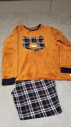 maat 152 Okaïdi flanel pyjama jeans shirt Levi's, Garçon, Ensemble, Utilisé, Okaïdi