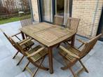 Tuinmeubel set, Tuin en Terras, Tuinsets en Loungesets, Ophalen, Gebruikt, Hout, Tuinset