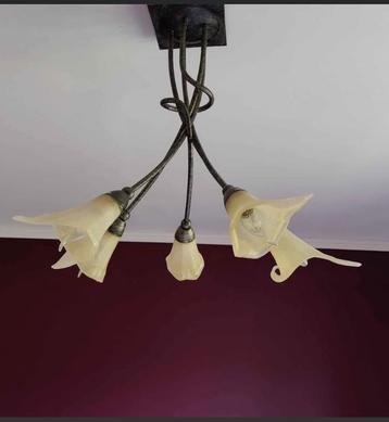 Lustre et lampe de chevets, Enlèvement, Utilisé