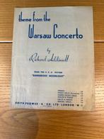 Addinsell pianopartituur, Gelezen, Addinsell, Ophalen of Verzenden, Algemeen