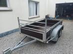 Aanhangwagen 2 assen 750kg, Ophalen, Gebruikt