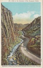 AMERIKA -  Highway to Estes Park  Colorado, Verzamelen, Postkaarten | Buitenland, Verzenden, 1940 tot 1960, Gelopen, Buiten Europa