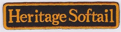 Harley Davidson Heritage Softail stoffen opstrijk patch embl, Motoren, Accessoires | Overige, Nieuw, Verzenden