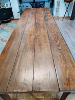Massief houten tafel, Ophalen