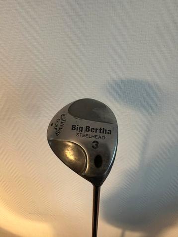 Callaway Big Bertha Steelhead 3-wood beschikbaar voor biedingen
