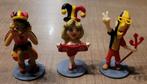 3 ludieke poppetjes: voetbal België (2014), Ophalen of Verzenden, Gebruikt, Beeldje of Poppetje