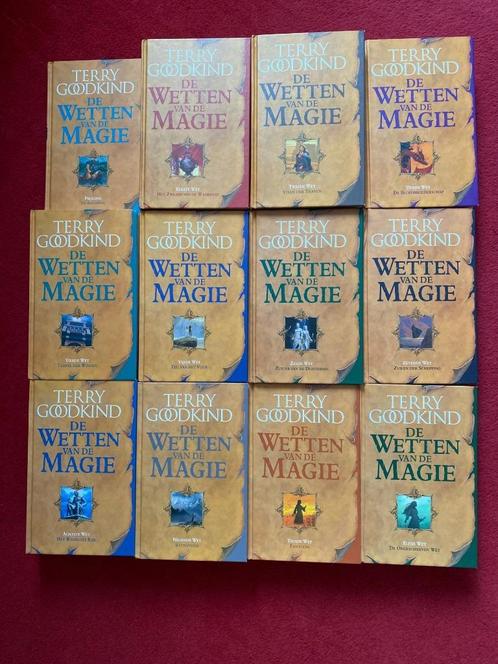 TERRY GOODKIND DE WETTEN VAN DE MAGIE DE COMPLETE SERIE INZE, Boeken, Fantasy, Verzenden