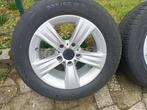 4 velgen+banden BMW 225/55-16 all season, Auto-onderdelen, Banden en Velgen, Gebruikt, 16 inch, Ophalen of Verzenden, All Season