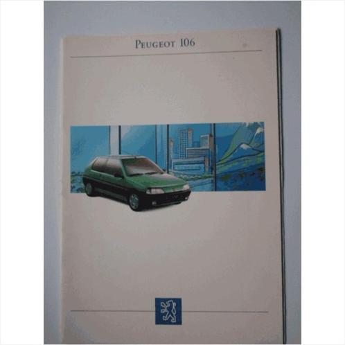 Peugeot 106 Brochure 1993 #2 Nederlands, Boeken, Auto's | Folders en Tijdschriften, Gelezen, Peugeot, Ophalen of Verzenden