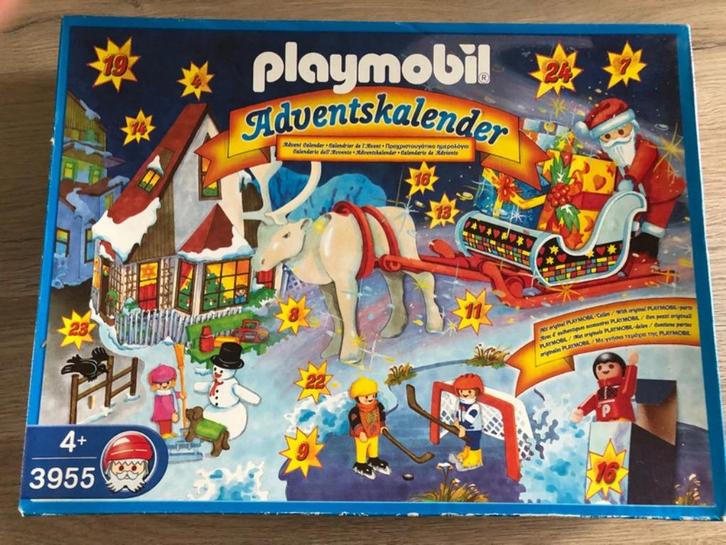 Adventskalender Playmobil (nr 3955), Kinderen en Baby's, Speelgoed | Playmobil, Gebruikt, Complete set, Ophalen of Verzenden