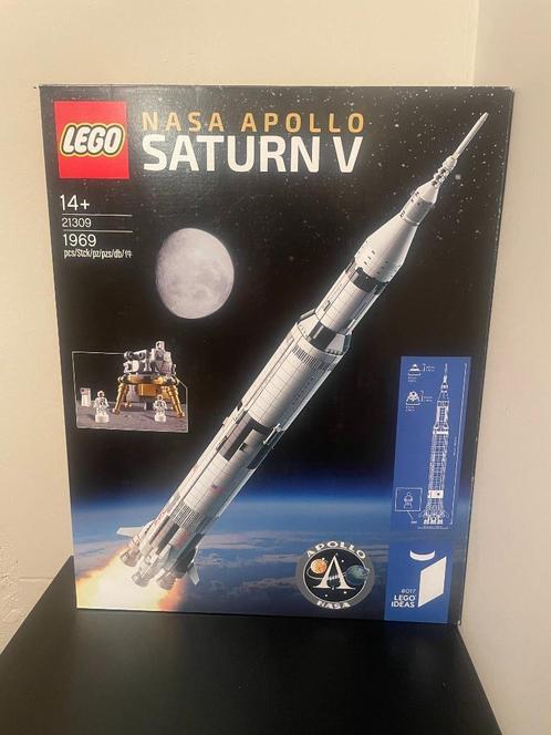 LEGO Ideas NASA Apollo Saturn V - 21309, Kinderen en Baby's, Speelgoed | Duplo en Lego, Nieuw, Lego, Complete set, Ophalen of Verzenden