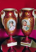 19 eeuw antieke vazen Napoleon en Josephine, Frankrijk, Antiek en Kunst, Ophalen of Verzenden
