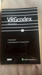 VRG Codex 2022-2023, Livres, Enlèvement ou Envoi