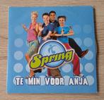 Spring - Te Min Voor Anja - Originele CD-single, 1 single, Ophalen of Verzenden, Gebruikt, Nederlandstalig