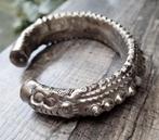 Antieke massief zilveren armband uit Radjahstan India, Handtassen en Accessoires, Armbanden, Ophalen of Verzenden, Zo goed als nieuw