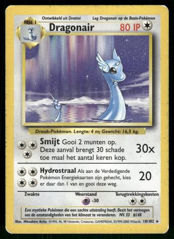 Dragonair 18/102 - Base (None) (NL) beschikbaar voor biedingen