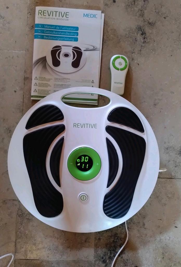 Revitive circulation booster - bloedsomloop therapie, Sport en Fitness, Massageproducten, Zo goed als nieuw, Ophalen