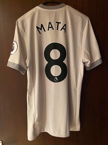 3ème maillot porté en match Juan Mata 17/18.