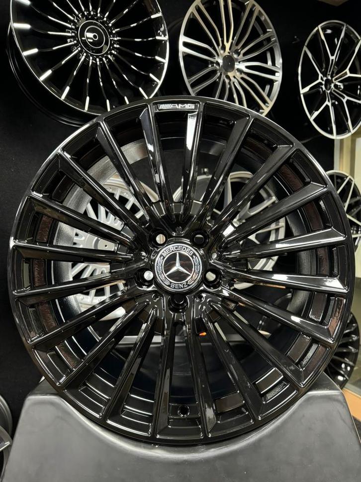 19 inch velgen voor Mercedes AMG look 5x112 A B C CLA KLASSE, Autos : Pièces & Accessoires, Autres pièces automobiles, Mercedes-Benz