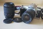 Fotocamera Canon EOS 500N met 2 lenzen, Ophalen of Verzenden, Gebruikt, Spiegelreflex, Canon