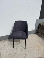 Chaise Gris Anthracite JYSK (2 pièces), Ophalen, Gebruikt, Twee, Metaal