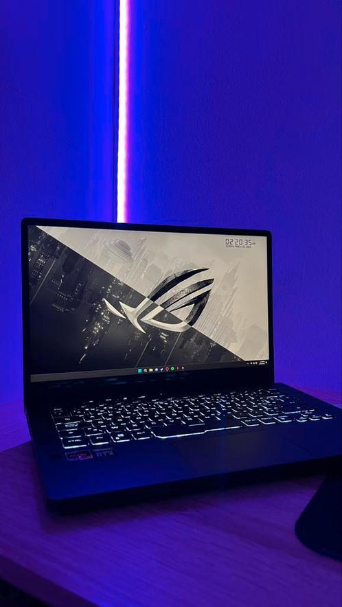 Zephyrus G14 2022 PC gamer, Computers en Software, Windows Laptops, Zo goed als nieuw, 14 inch, SSD, 4 Ghz of meer, 16 GB, Azerty