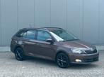 ✅Skoda Fabia 2015 1.2i benzine! Euro 6B. Airco | Cruise, Auto's, Voorwielaandrijving, Stof, Bruin, Bedrijf