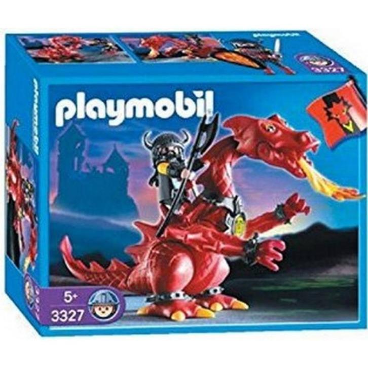 Playmobil Rode Draak – Set 3327:, Kinderen en Baby's, Speelgoed | Playmobil, Zo goed als nieuw, Complete set, Ophalen