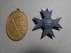 WO 1 medailles , originelen, Verzamelen, Verzenden, Landmacht, Lintje, Medaille of Wings