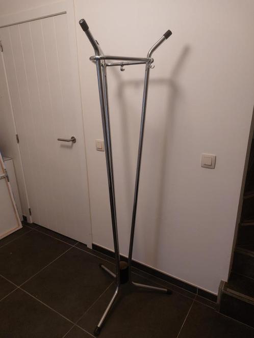 Kapstok Tubax chroom model H174, Huis en Inrichting, Woonaccessoires | Kapstokken, Gebruikt, Staande kapstok, 150 tot 200 cm, Metaal