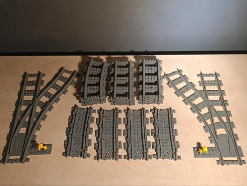Lego City sporen, set 60205 met meer, Hobby en Vrije tijd, Modeltreinen | Overige schalen, Zo goed als nieuw, Rails, Ophalen of Verzenden