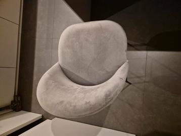 2 Chaise de bar grise, Maison & Meubles, Chaises, Enlèvement, Comme neuf, Gris