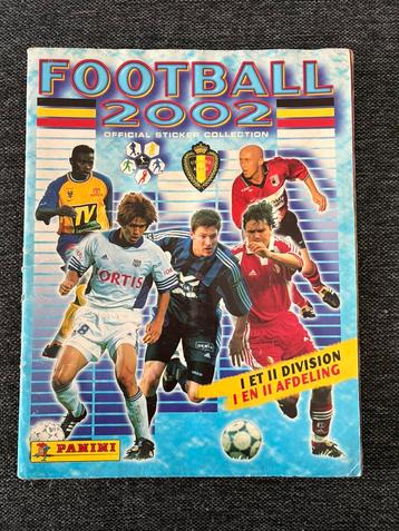 Panini Football 2002 België Compleet beschikbaar voor biedingen