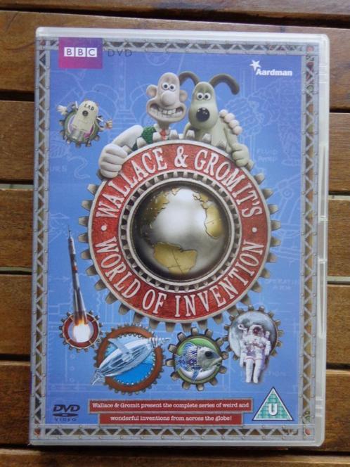)))  Wallace et Gromit  World of Inventions //  Série  (((, Cd's en Dvd's, Dvd's | Tekenfilms en Animatie, Zo goed als nieuw, Europees
