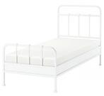 STJÄRNÖ bedframe 90 x 200 cm, Huis en Inrichting, Slaapkamer | Bedden, Ophalen, 90 cm, Eenpersoons, Wit