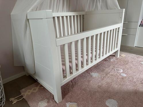 Quax quarre meegroeibed 70x140 met junior kit en bedlade, Kinderen en Baby's, Kinderkamer | Complete kinderkamers, Zo goed als nieuw