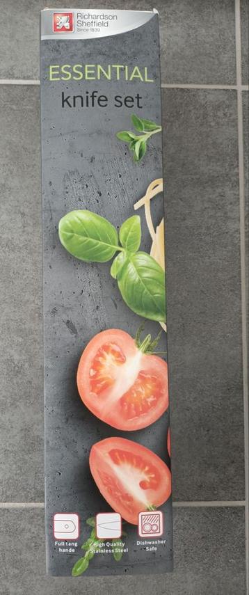 3-delig  messenset, Richardson sheffield  beschikbaar voor biedingen