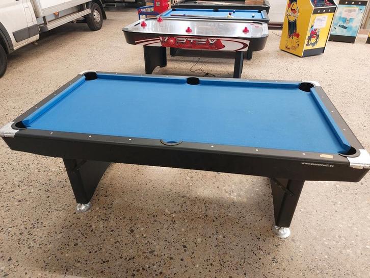 Recreatieve pooltafel, Sport en Fitness, Biljarten en Poolen, Gebruikt, Pooltafel, Ophalen