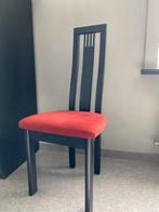 Set van 6 eetkamerstoelen, Huis en Inrichting, Ophalen, Gebruikt, Zwart, Tijdloos