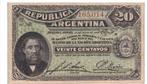 Argentine, 20 centavos, 1895, XF, Timbres & Monnaies, Billets de banque | Amérique, Amérique du Sud, Envoi, Billets en vrac