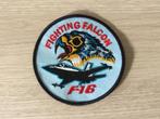 Fighting Falcon F16 - ronde naaipatch
