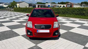 Citroen C2  VTS 1.6 HDi 110 - Prête à immatriculer, Autos, Rouge, Achat, Boîte manuelle, Noir