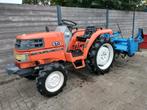 Minitractor Kubota GT-3 + frees, schaaf, rol, 3-tand & bakje, Zakelijke goederen, Landbouw | Werktuigen, Ophalen, Grondbewerking