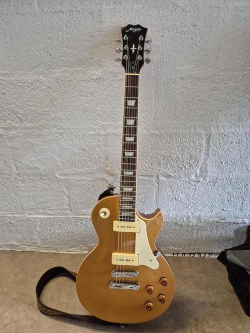 Morgan LP 45 GT elektrische gitaar, Muziek en Instrumenten, Snaarinstrumenten | Gitaren | Elektrisch, Zo goed als nieuw, Solid body