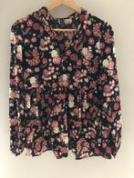 Amisu blouse met bloemenprint, Kleding | Dames, Blouses en Tunieken, Ophalen of Verzenden, Roze, Zo goed als nieuw