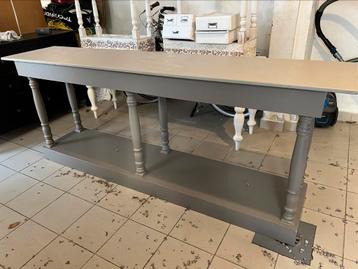 Console style flamand taupe, Enlèvement, Utilisé