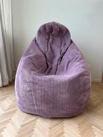 Whoober zitzak dik ribfluweel - paars, Huis en Inrichting, Zitzakken, Ophalen, Paars, Zitzak